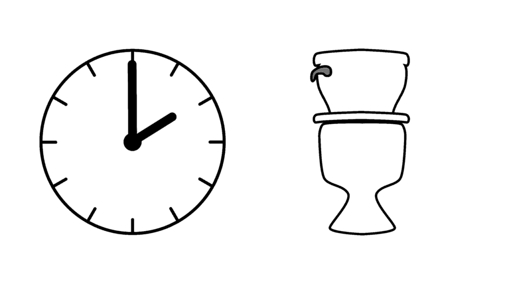 Consider planning your bathroom visits so that you urinate every 2-4 hours